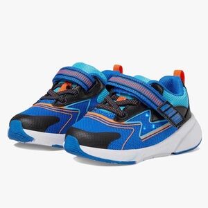 Stride Rite Blue and Black Kids Sneakers